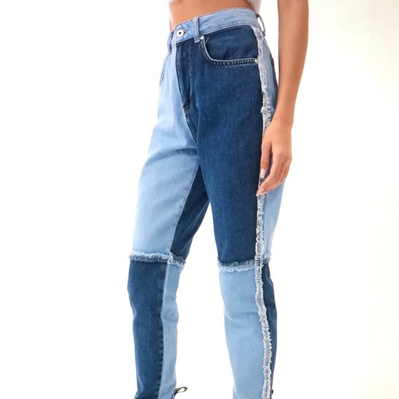 Urban Outfitters Denim - The Ragged Priest Quarter Panel Mom Jeans